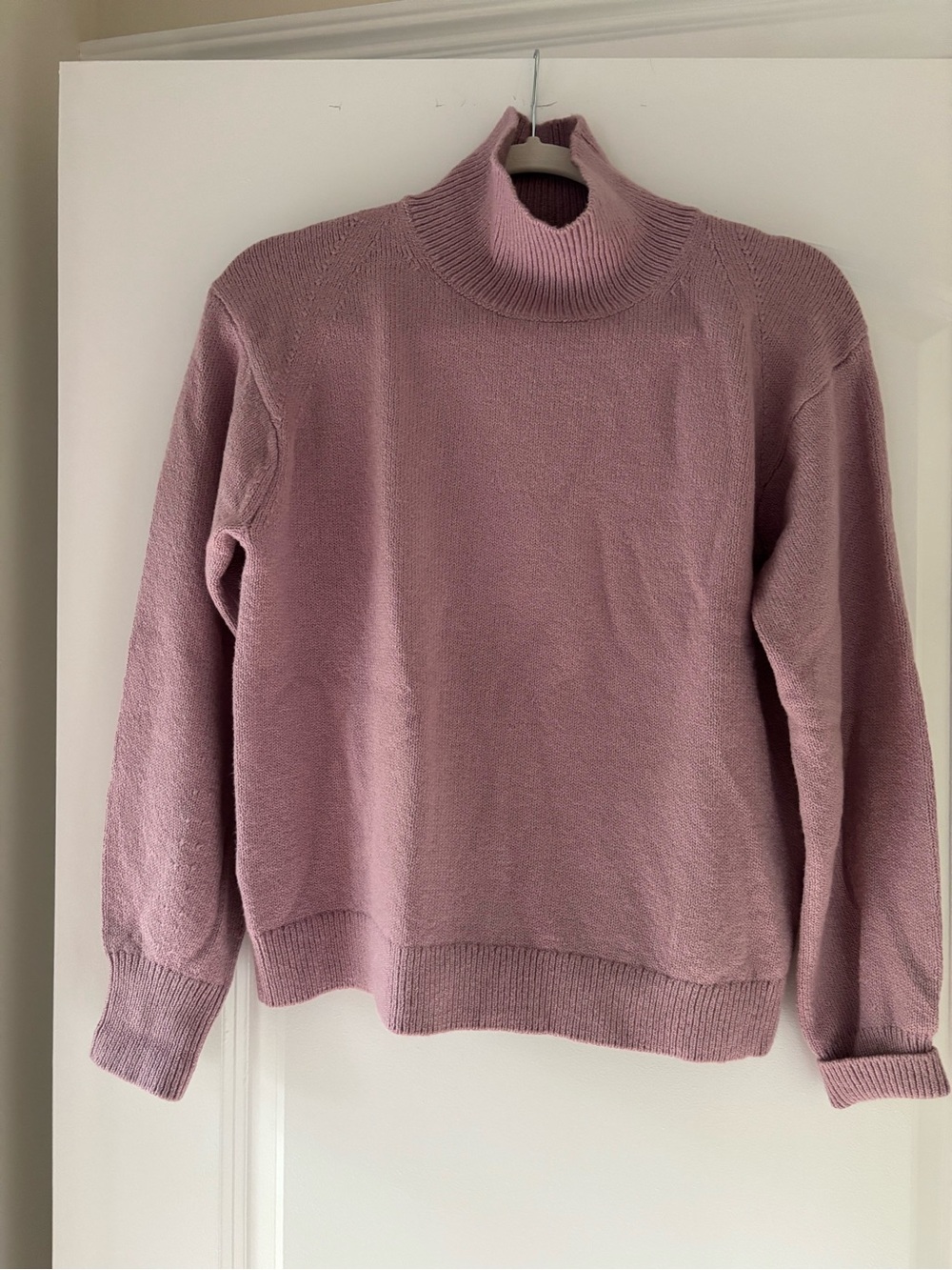 Banana Republic Mauve Turtleneck Sweater